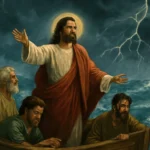 Jesus acalma a tempestade estudo
