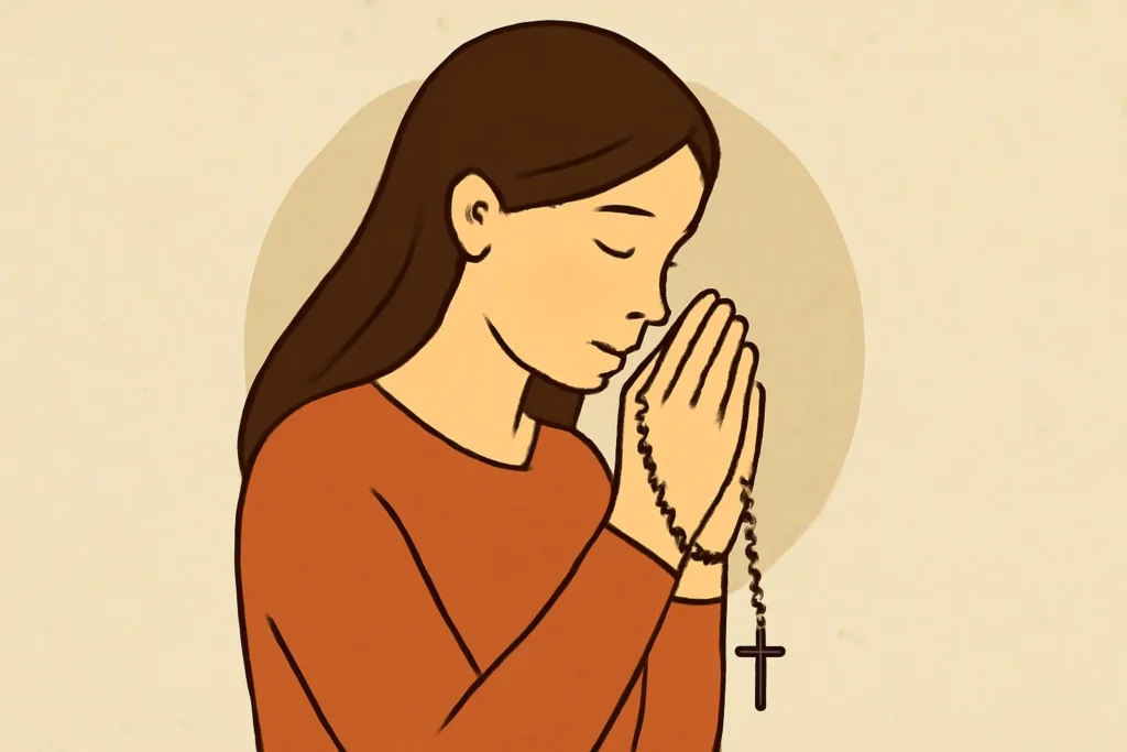 como rezar as mil ave maria