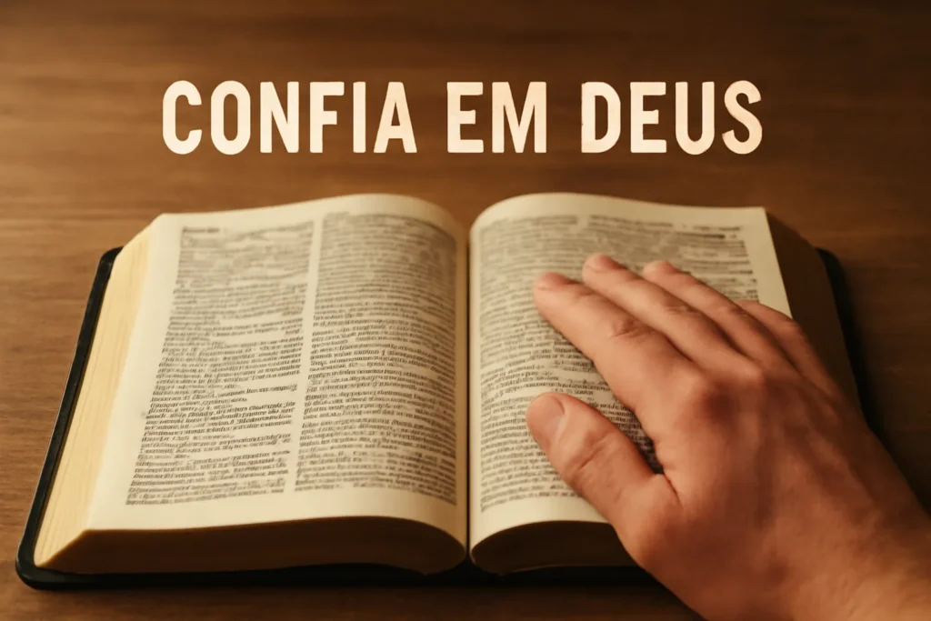 confiança em deus na bíblia