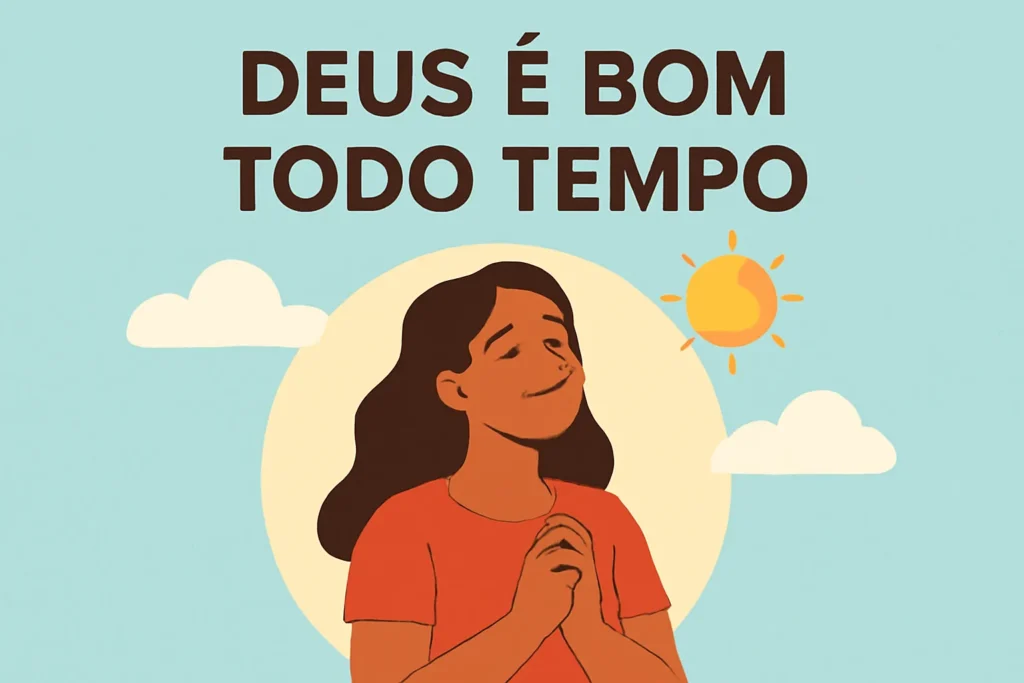 deus é bom tempo todo