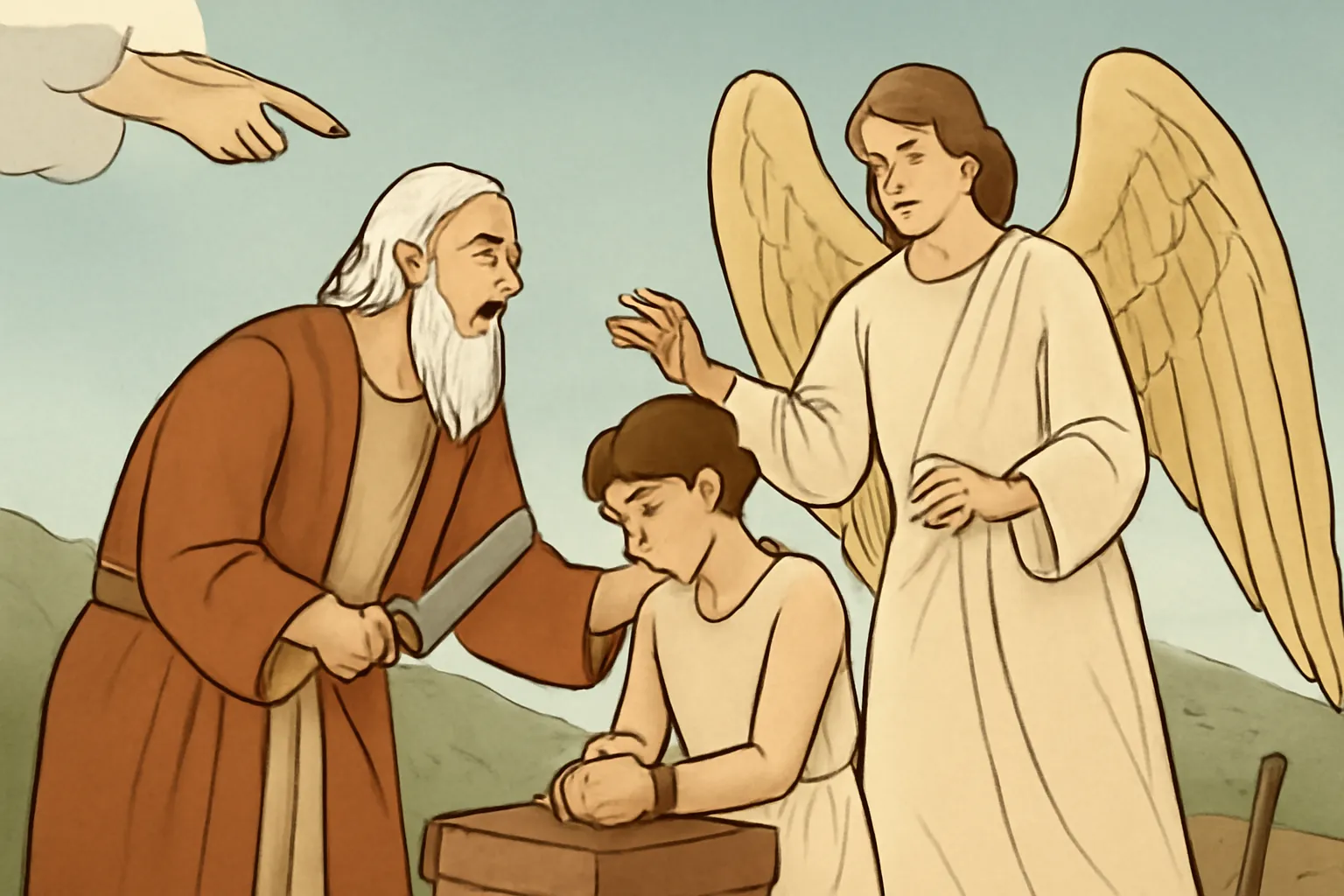 deus manda abraão sacrificar isaque