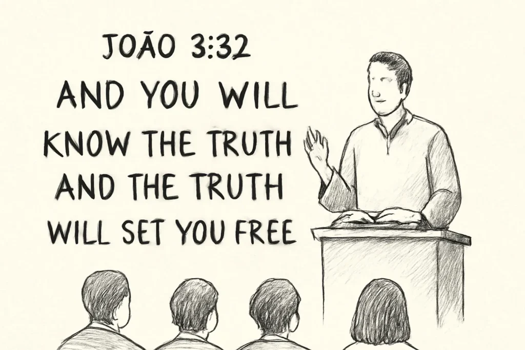 esboço de pregação joão 8 32