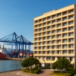 hotel proximo ao porto de santos