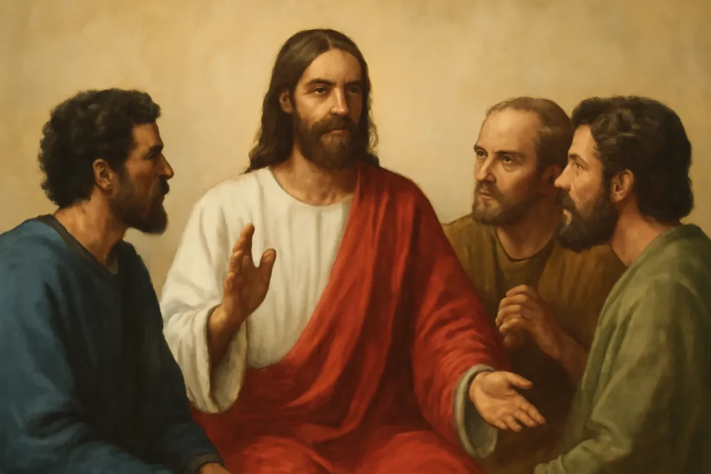 jesus and disciples