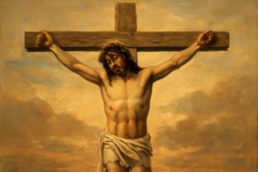 jesus morreu na cruz para nos salvar