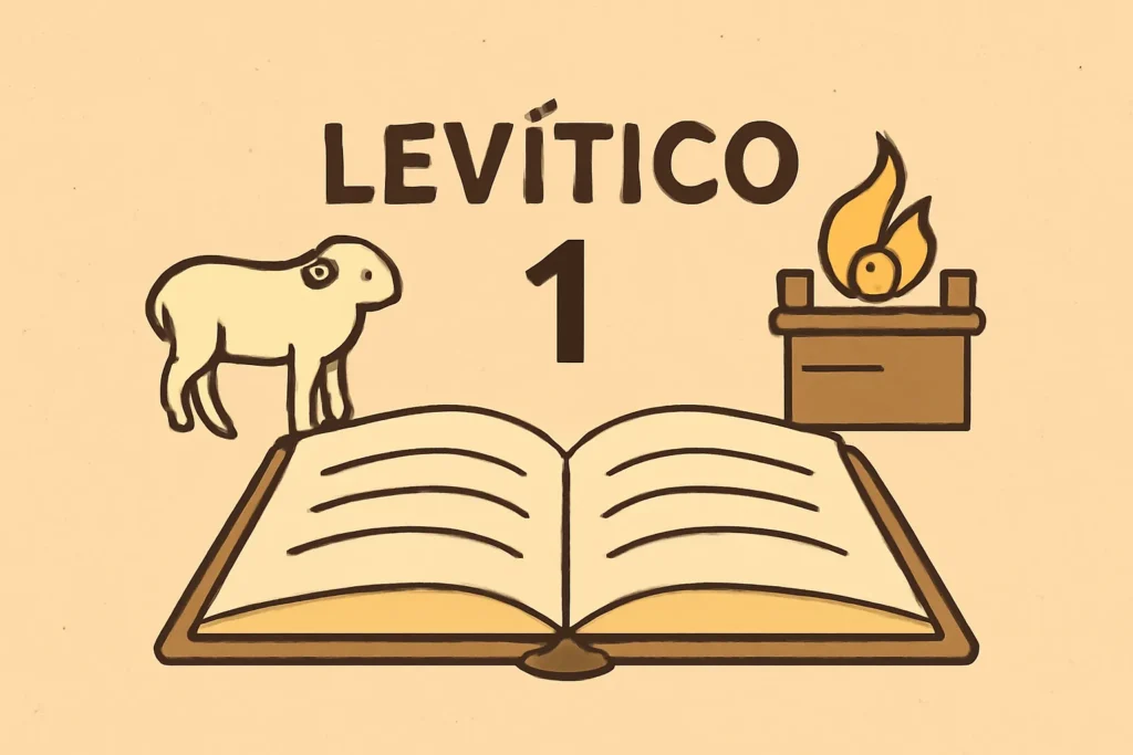 levítico 1 explicação