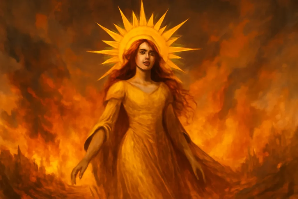 mulher vestida de sol apocalipse