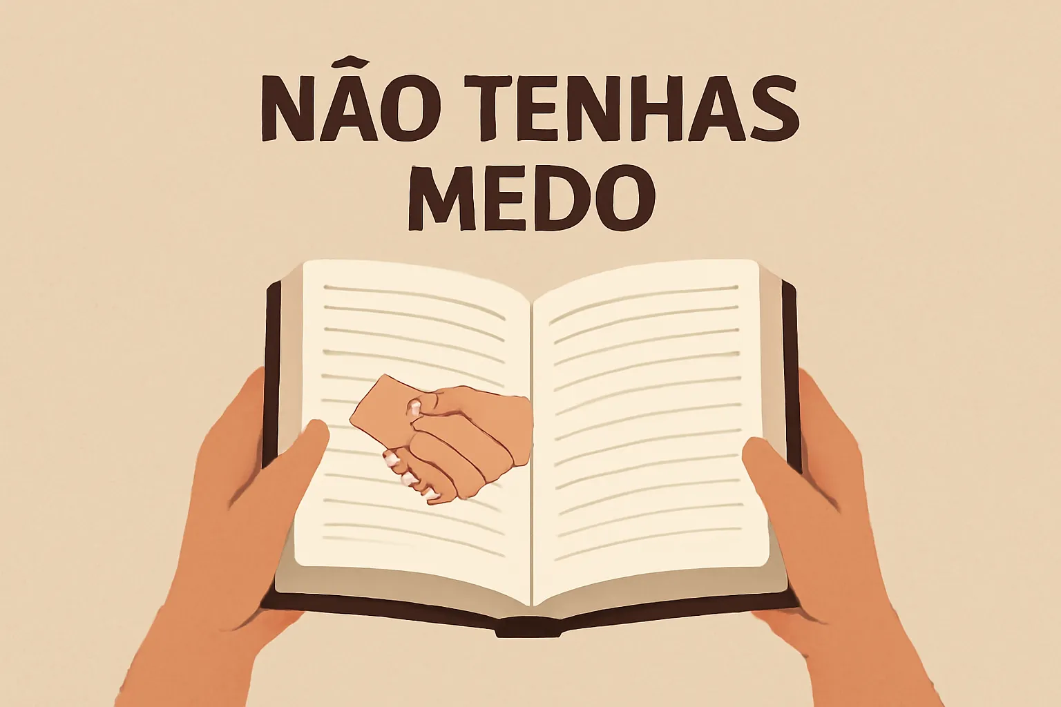 não tenhas medo bíblia