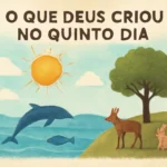 o que deus criou no quinto dia