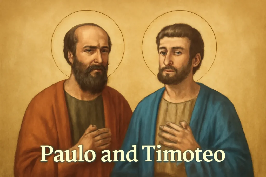 paulo e timóteo
