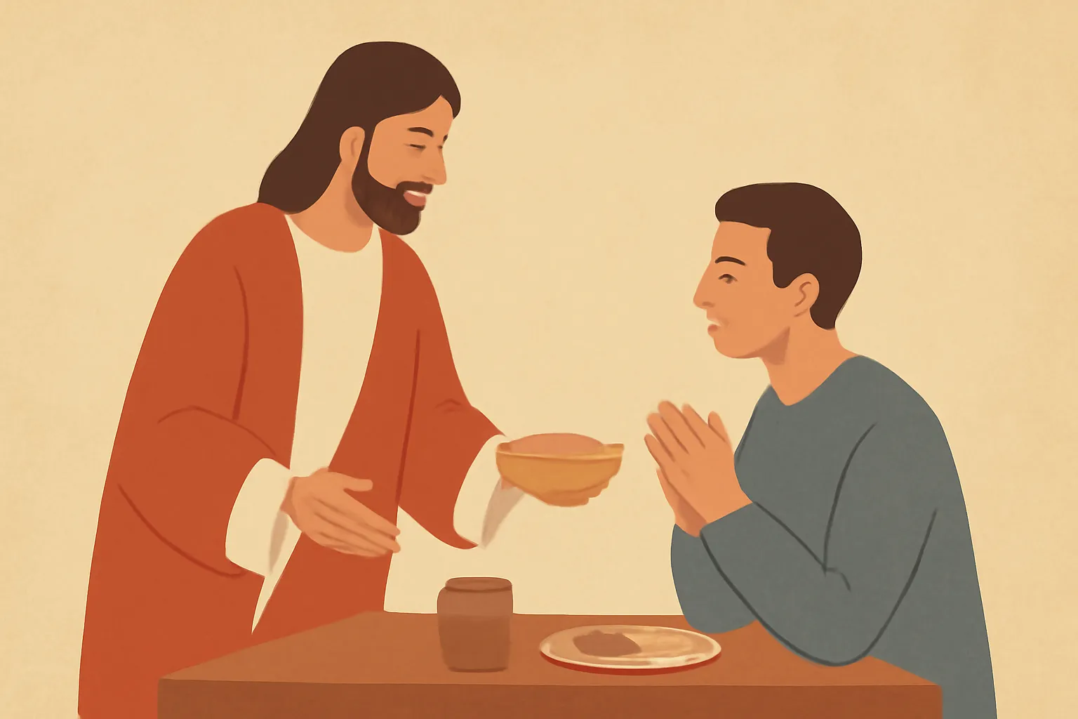 servir como jesus