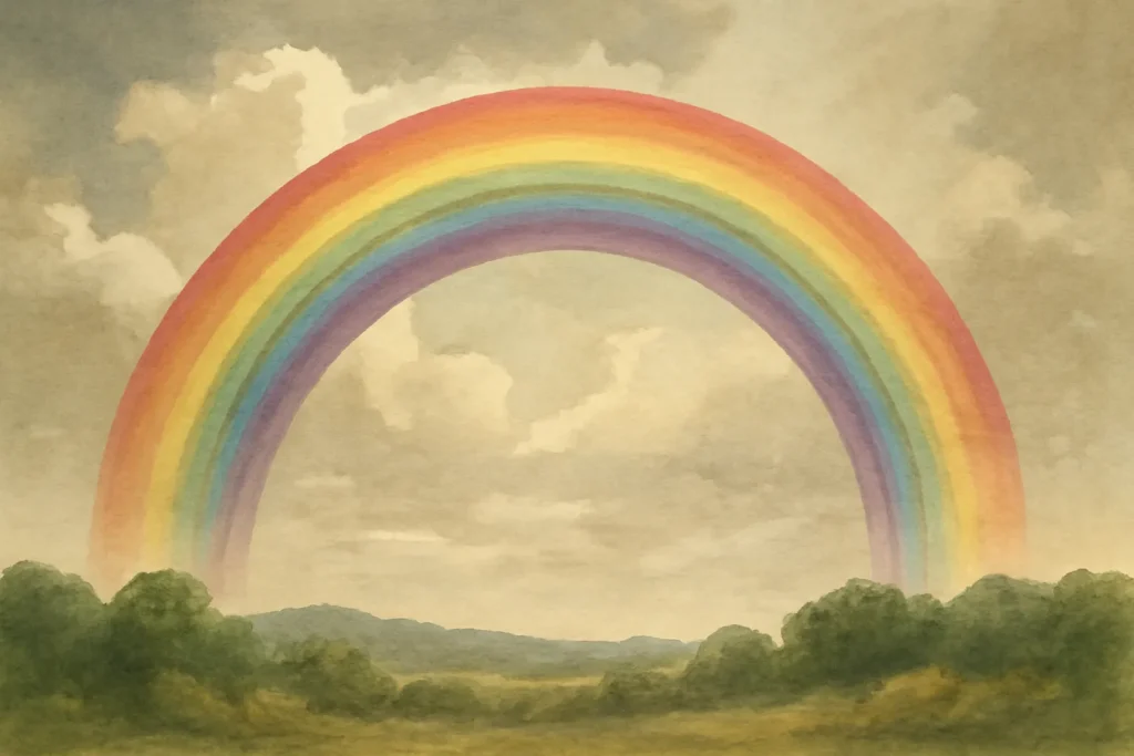 significado do arco-íris na bíblia