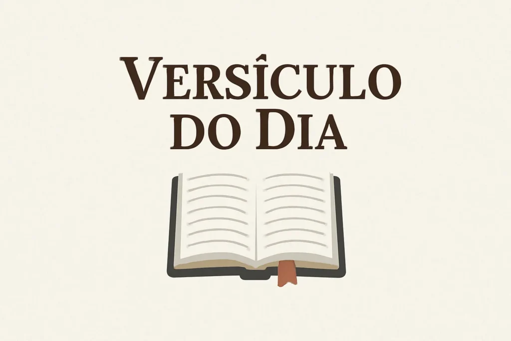 versículo do dia
