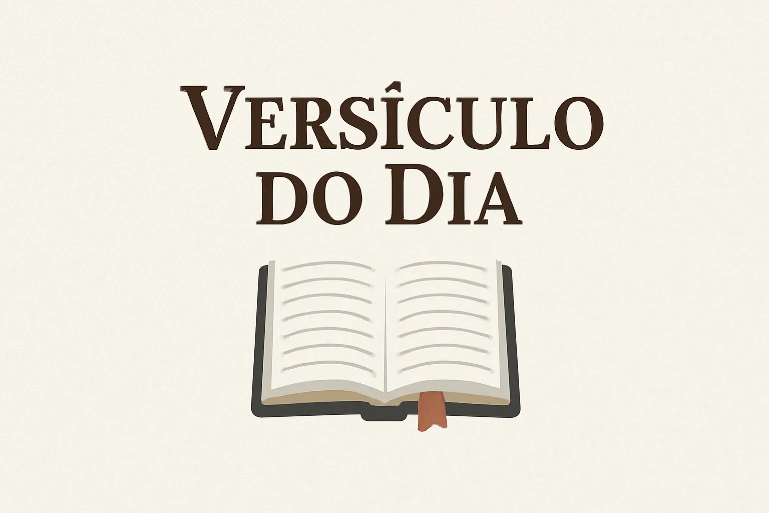 versículo do dia
