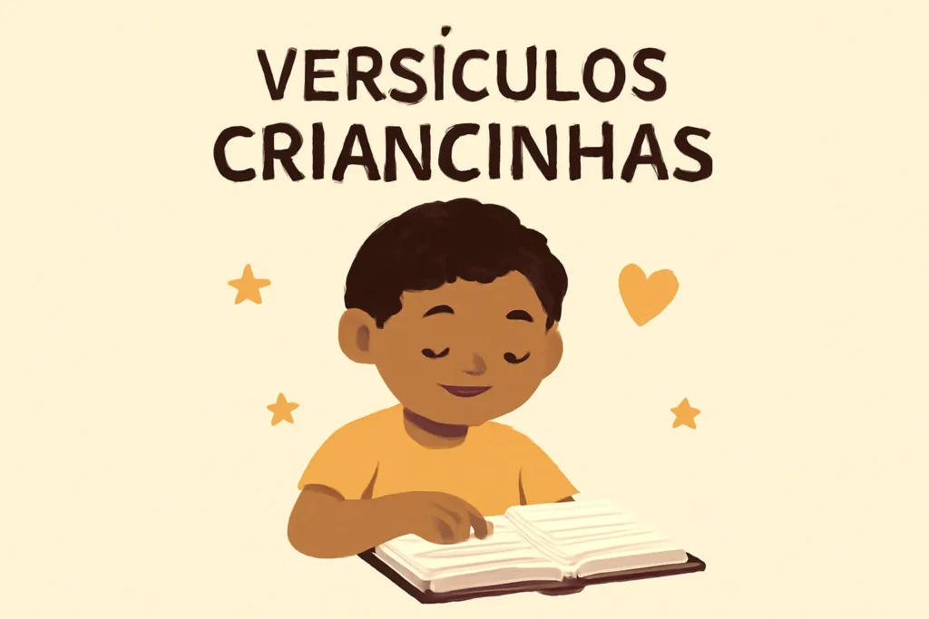 versiculos criançinhas